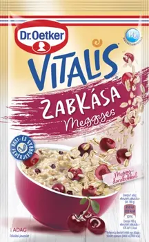 Dr. Oetker Vitalis Zabkása meggyes