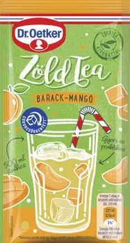 Dr. Oetker Zöld Tea barack-mangó cukorcsökkentett