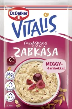 Dr. Oetker Vitalis Zabkása meggyes