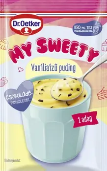 Dr. Oetker MY SWEETY vaníliaízű puding csokoládépehellyel