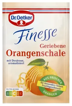 Dr. Oetker Finesse Reszelt Narancshéj