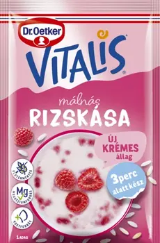 Dr. Oetker Vitalis Rizskása málnás