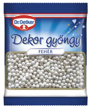 Dr. Oetker Dekor gyöngy fehér