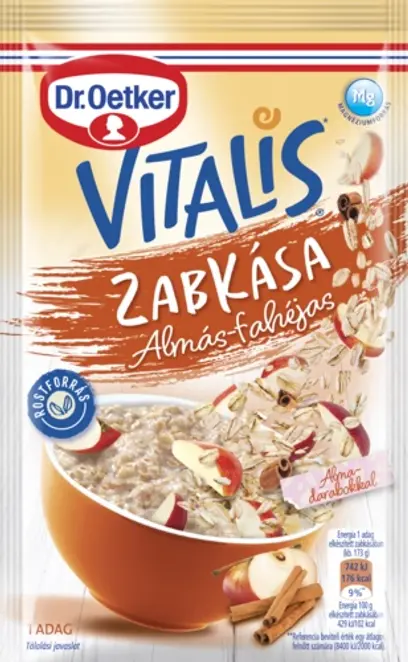 Dr. Oetker Vitalis Zabkása almás-fahéjas