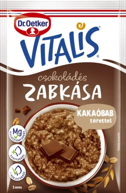 Dr. Oetker Vitalis Zabkása csokoládés