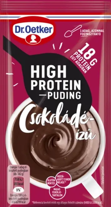 Dr. Oetker High Protein pudingpor csokoládéízű