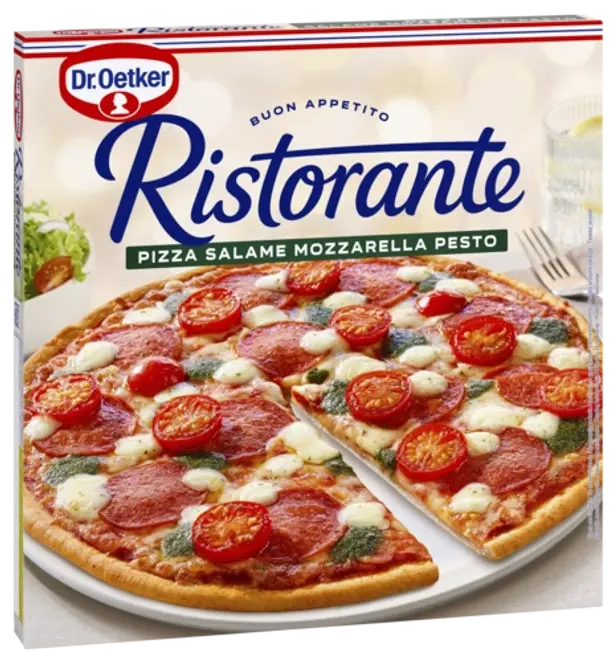 Dr. Oetker Ristorante Salame Mozzarella Pesto