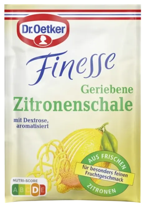 Dr. Oetker Finesse Reszelt Citromhéj