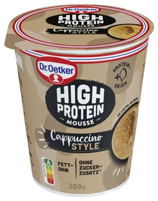 Dr. Oetker Dr. Oetker High Protein mousse Cappucino Style