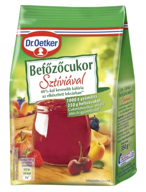 Dr. Oetker Befőzőcukor Sztíviával
