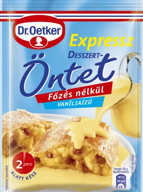 Dr. Oetker Expressz Desszertöntet vaníliaízű