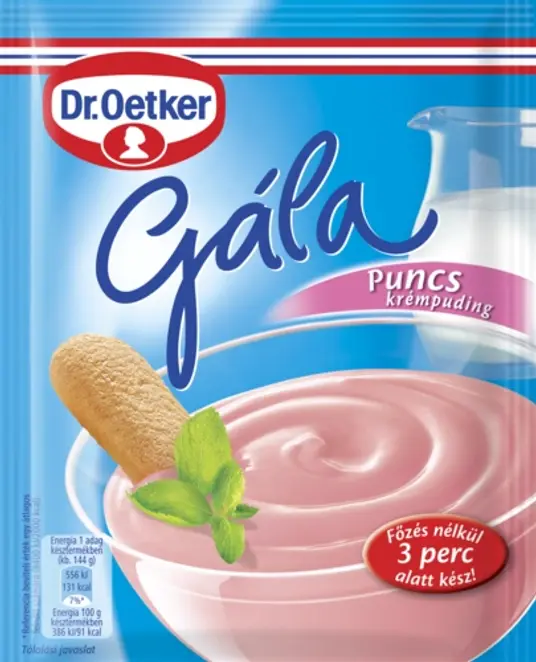 Dr. Oetker Gála Krémpuding puncs