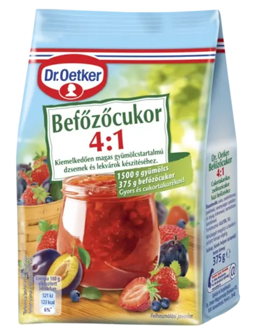Dr. Oetker Befőzőcukor 4:1