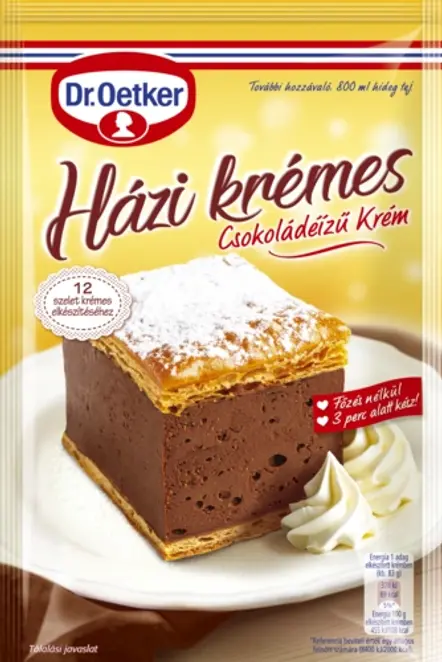 Dr. Oetker Dr. Oetker Házi krémes krém csokoládéízű