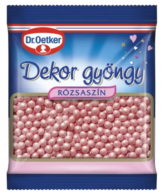 Dr. Oetker Dekor gyöngy rózsaszín