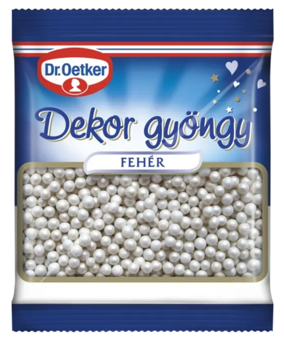 Dr. Oetker Dekor gyöngy fehér