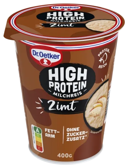 Dr. Oetker Dr. Oetker High Protein fahéjas tejberizs