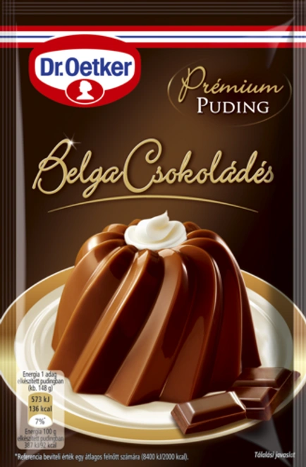 Dr. Oetker Prémium Puding belga csokoládés