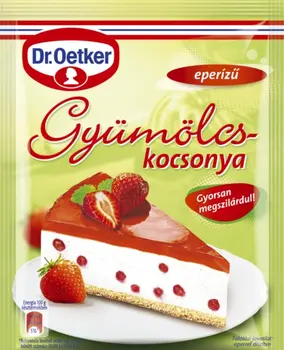 Dr. Oetker Gyümölcskocsonya eper ízű