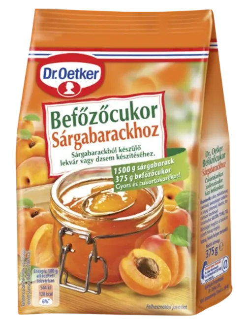 Dr. Oetker Befőzőcukor Sárgabarackhoz
