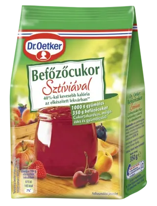Dr. Oetker Befőzőcukor Sztíviával