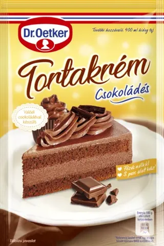 Dr. Oetker Csokoládés Tortakrém