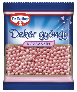 Dr. Oetker Dekor gyöngy rózsaszín