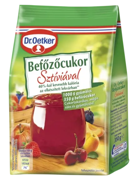 Dr. Oetker Befőzőcukor Sztíviával