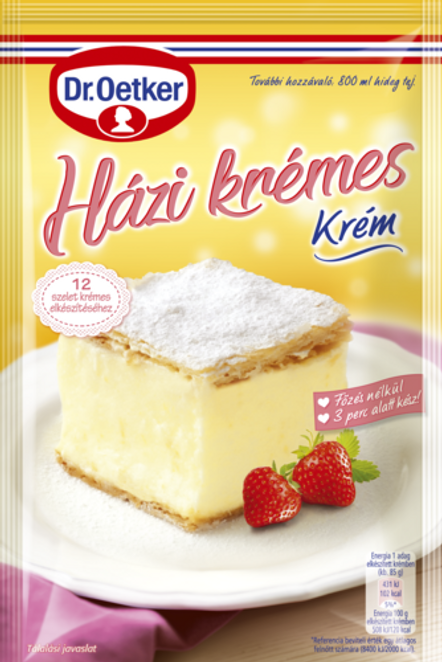 Dr. Oetker Házi krémes krém
