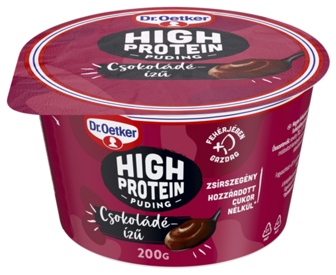 Dr. Oetker High Protein Puding csokoládéízű