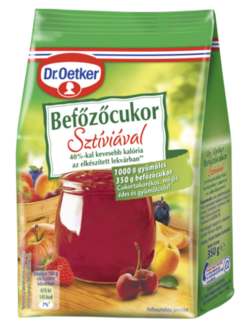 Dr. Oetker Befőzőcukor Sztíviával
