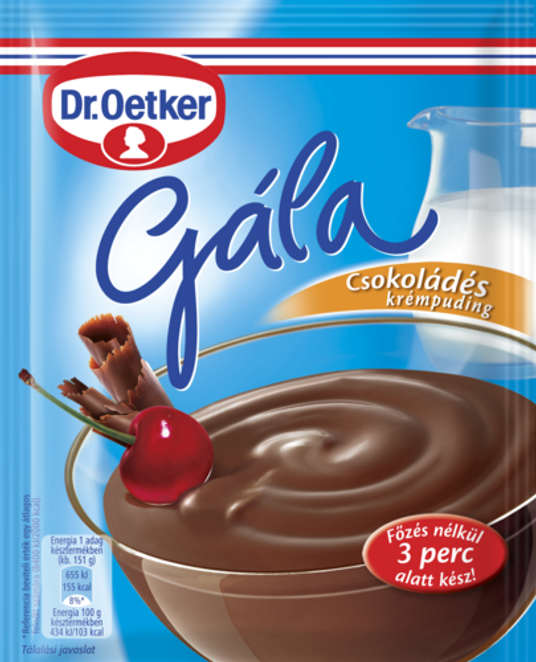 Dr. Oetker Gála Krémpuding csokoládés