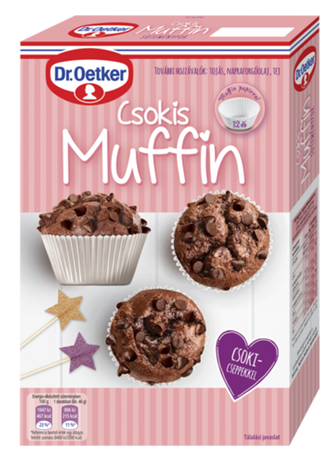 Dr. Oetker Csokis Muffin alappor