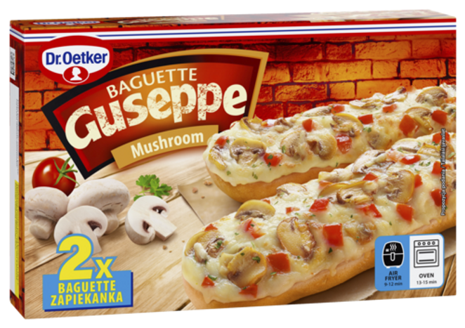 Dr. Oetker Guseppe Baguette Mushroom