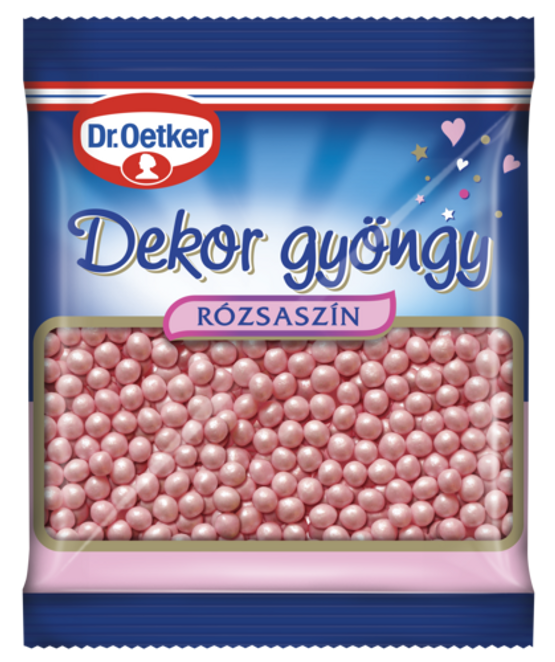 Dr. Oetker Dekor gyöngy rózsaszín