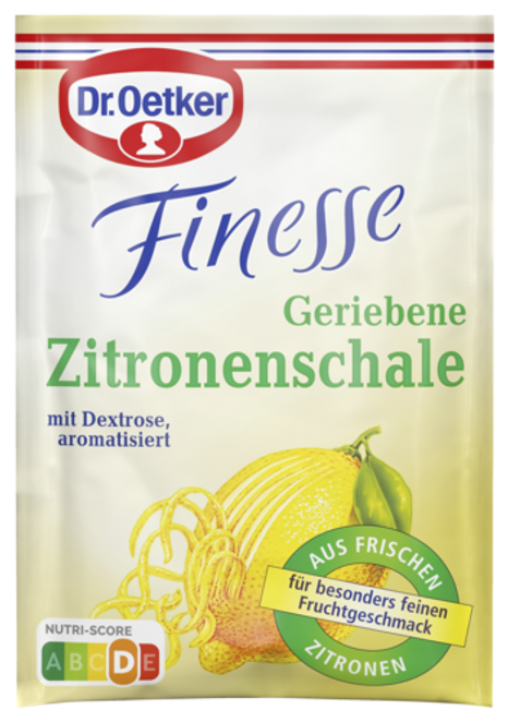 Dr. Oetker Finesse Reszelt Citromhéj