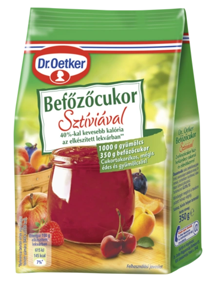 Dr. Oetker Befőzőcukor Sztíviával