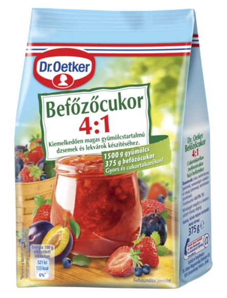 Dr. Oetker Befőzőcukor 4:1